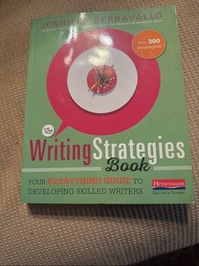 The Writing Strategies Book by Jennifer Serravallo - Green